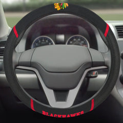 Fanmats Chicago Blackhawks Steering Wheel Cover Fanmats