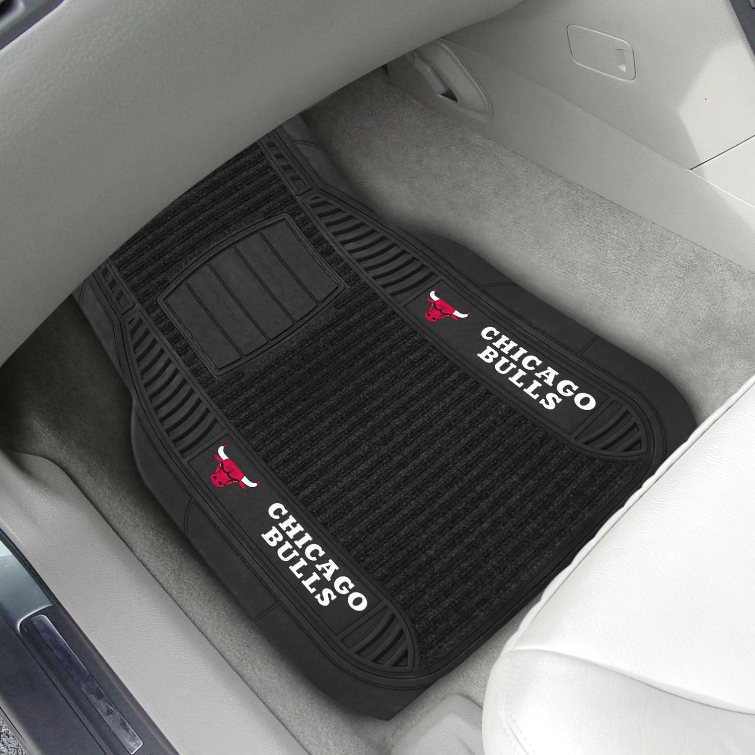 Fanmats Chicago Bulls 2pc Deluxe Car Mat Set Fanmats