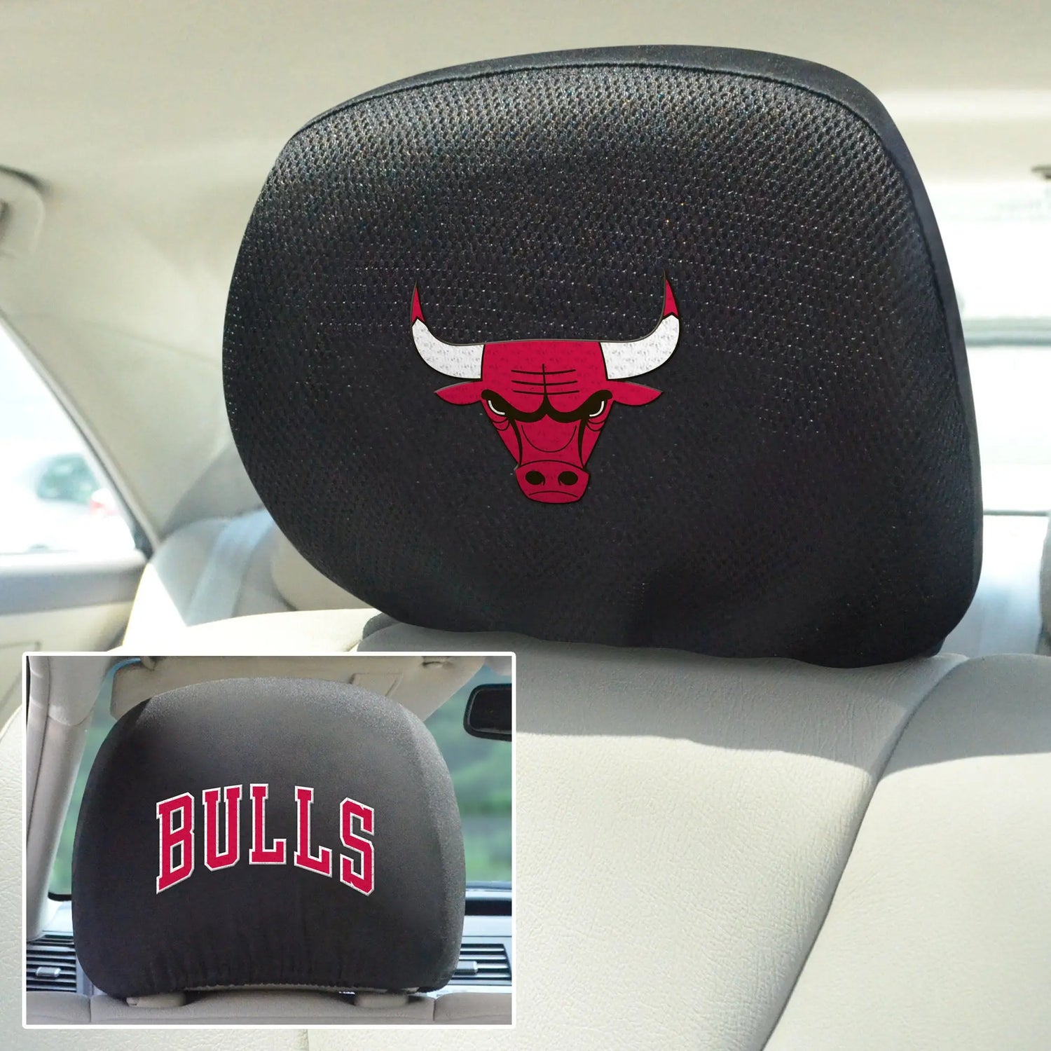 Fanmats Chicago Bulls Headrest Cover Fanmats