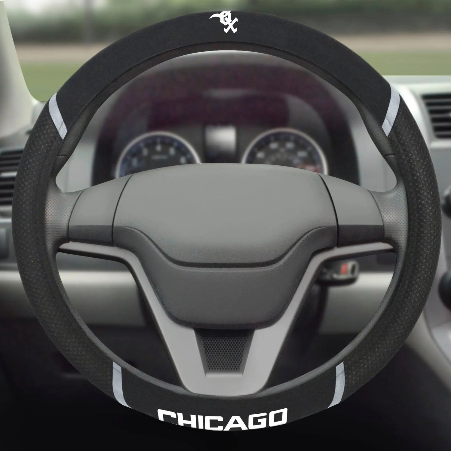 Fanmats Chicago White Sox Steering Wheel Cover Fanmats