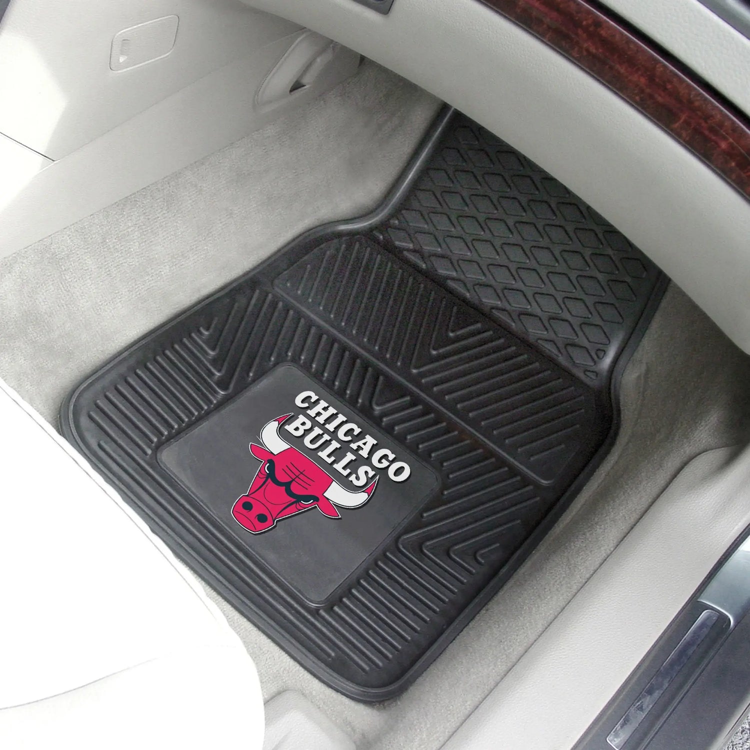 Fanmats Chocago Bulls 2pc Vinyll Car Mat Set Fanmats