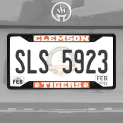 Fanmats Clemson Tigers License Plate Frame - Black Fanmats