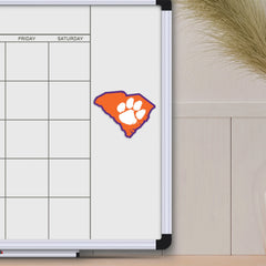 Fanmats Clemson Tigers State Shape Decal Fanmats