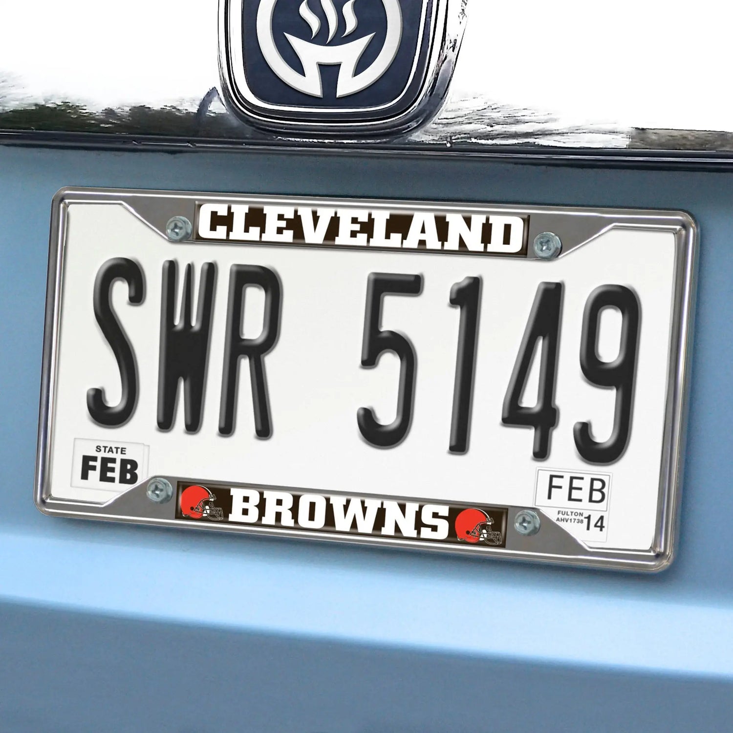 Fanmats Cleveland Browns License Plate Frame Fanmats