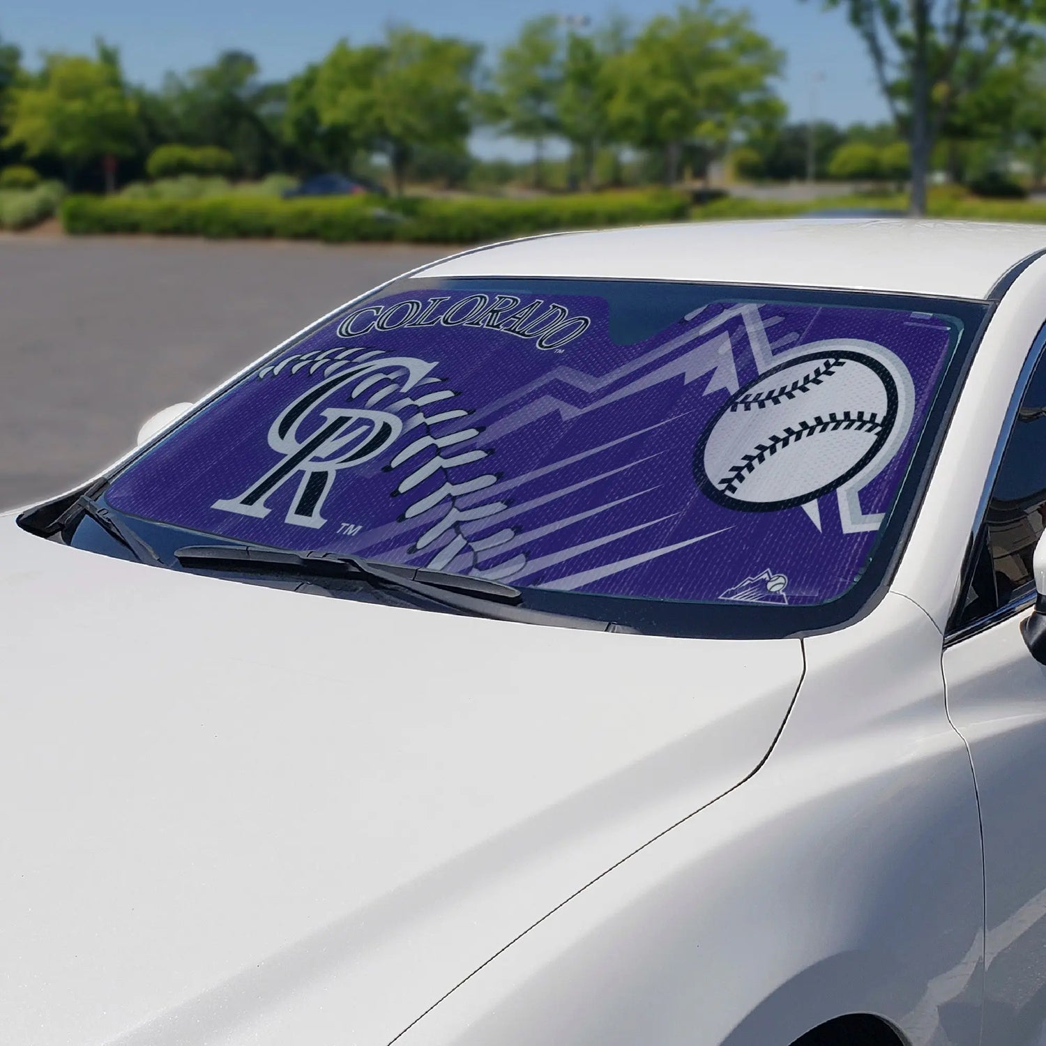 Fanmats Colorado Rockies Auto Shade Fanmats