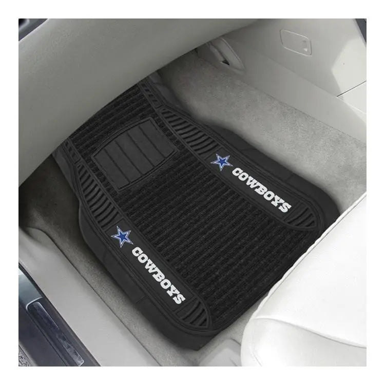 Fanmats Dallas Cowboys 2pc Deluxe Car Mat Set Fanmats