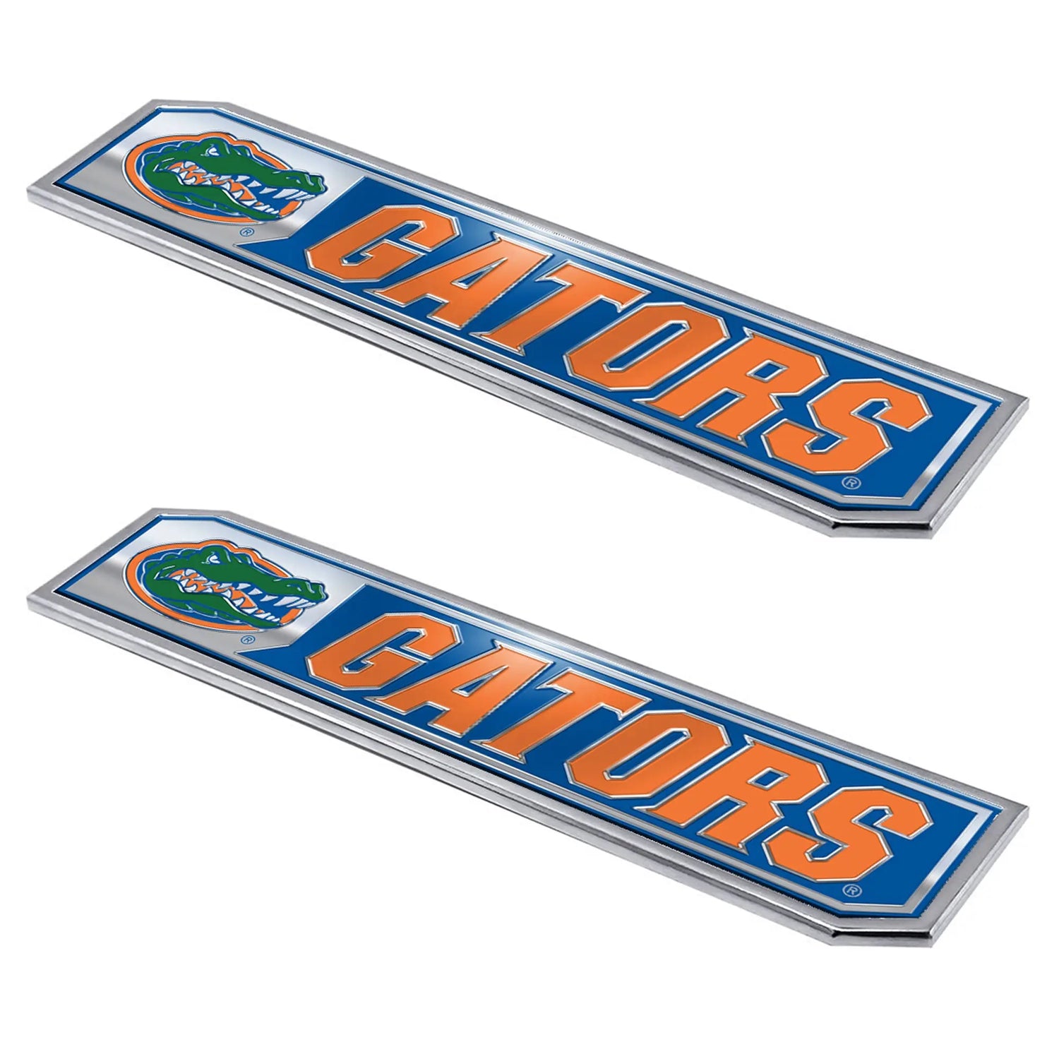 Fanmats Florida Gators Embossed Truck Emblem 2pk - PinkPro Beauty Supply