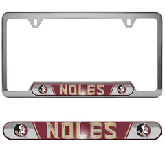 Fanmats Florida State Seminoles Embossed License Plate Frame - PinkPro Beauty Supply