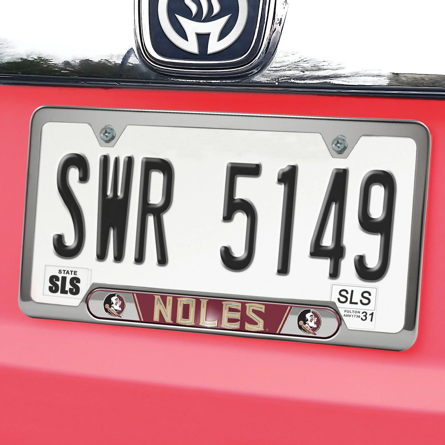 Fanmats Florida State Seminoles Embossed License Plate Frame - PinkPro Beauty Supply