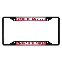 Fanmats Florida State Seminoles License Plate Frame - Black - PinkPro Beauty Supply