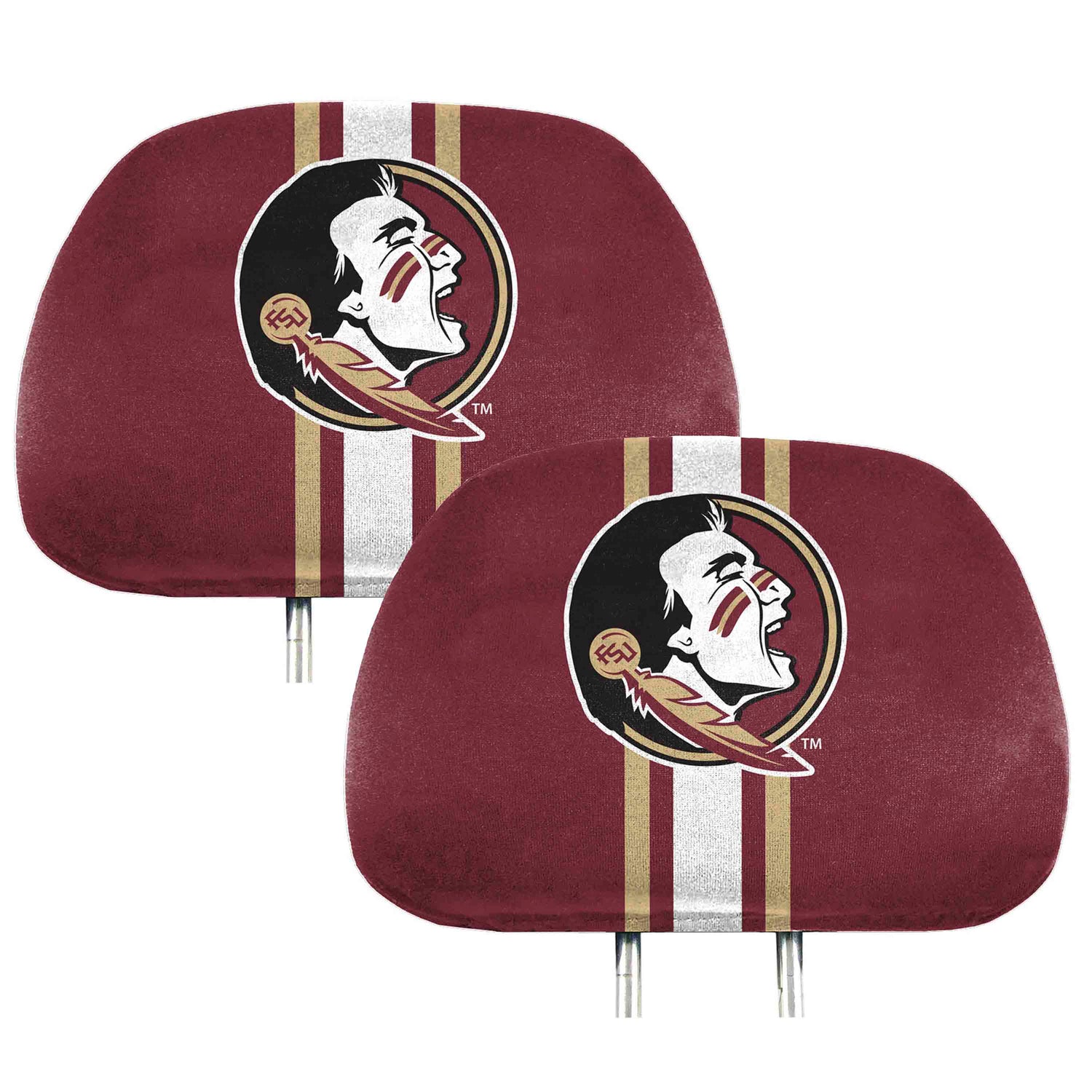 Fanmats Florida State Seminoles Printed Headrest Cover - PinkPro Beauty Supply