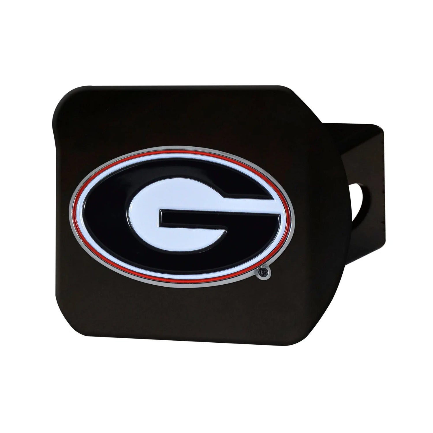 Fanmats Georgia Bulldogs Color Hitch Cover - Black Fanmats