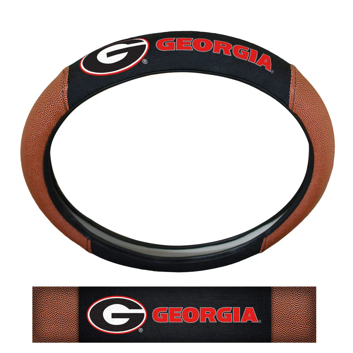 Fanmats Georgia Bulldogs Sports Grip Steering Wheel Cover Fanmats