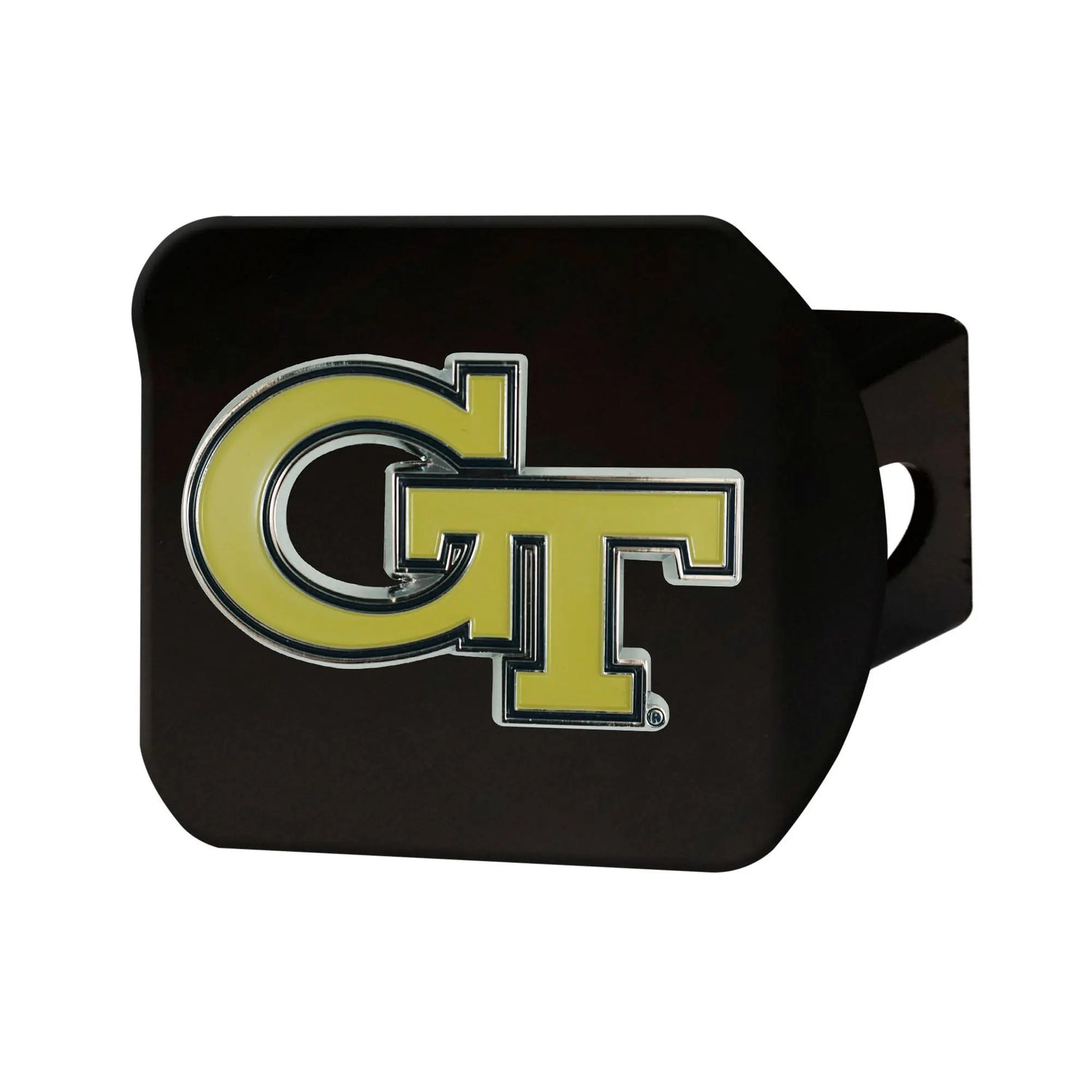 Fanmats Georgia Tech Yellow Jackets Color Hitch Cover Black Fanmats