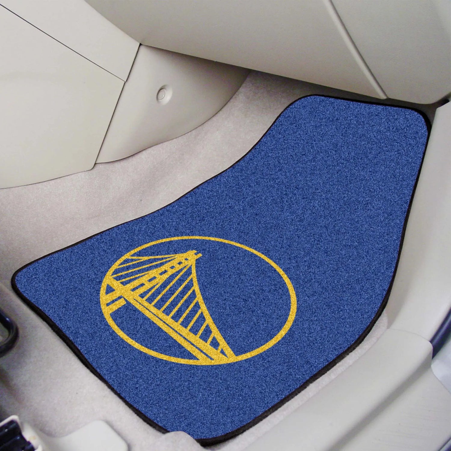 Fanmats Golden State Warriors 2pc Carpet Car Mat Set Fanmats