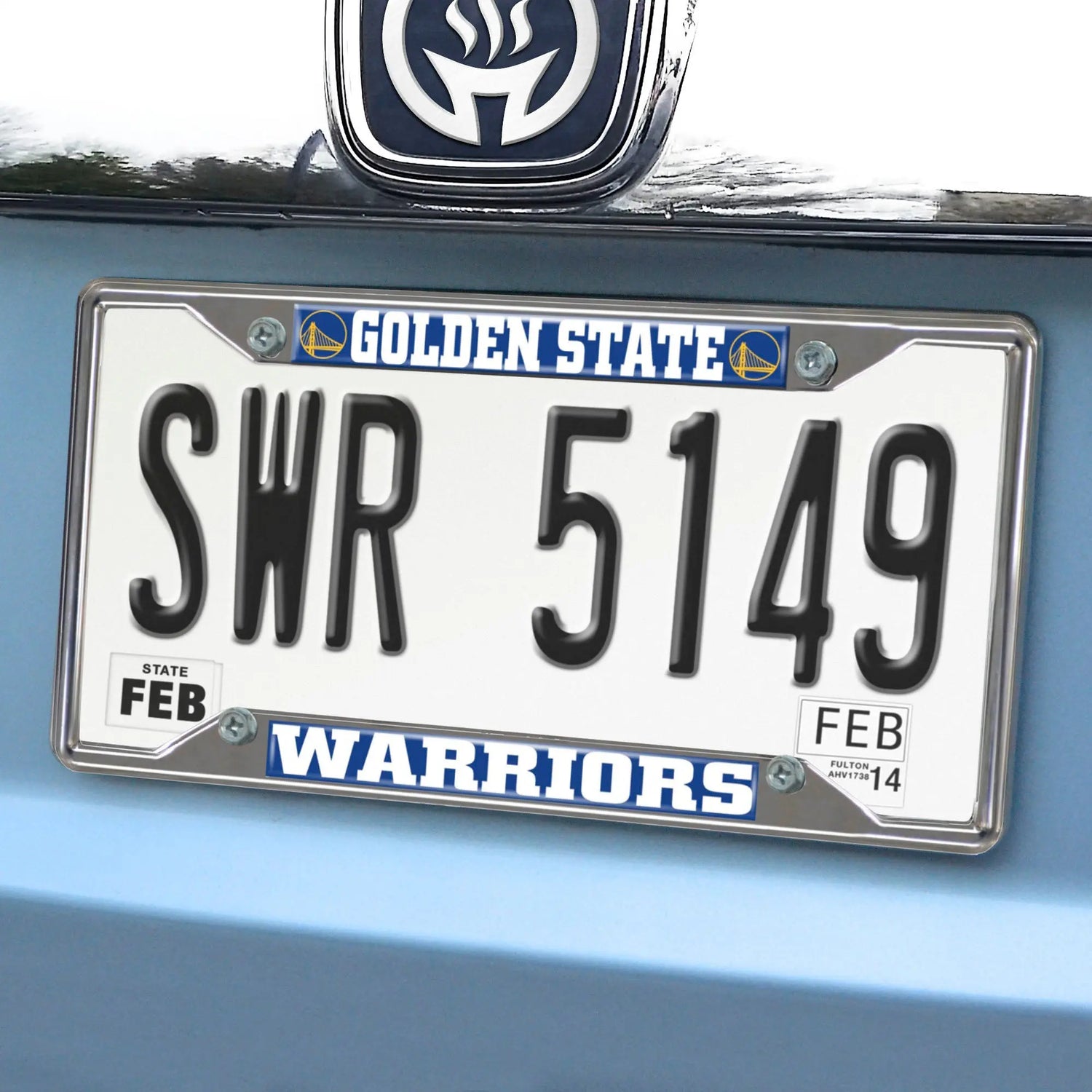 Fanmats Golden State Warriors License Plate Frame Fanmats