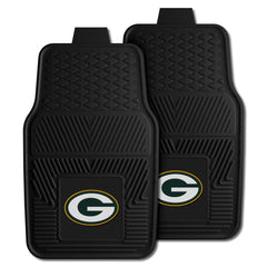 Fanmats Green Bay Packers 2pc Vinyl Car Mat Set Fanmats