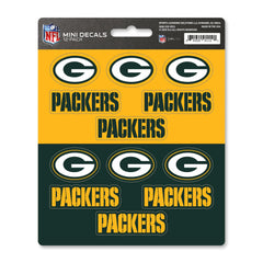 Fanmats Green Bay Packers Mini Decal 12pk Fanmats