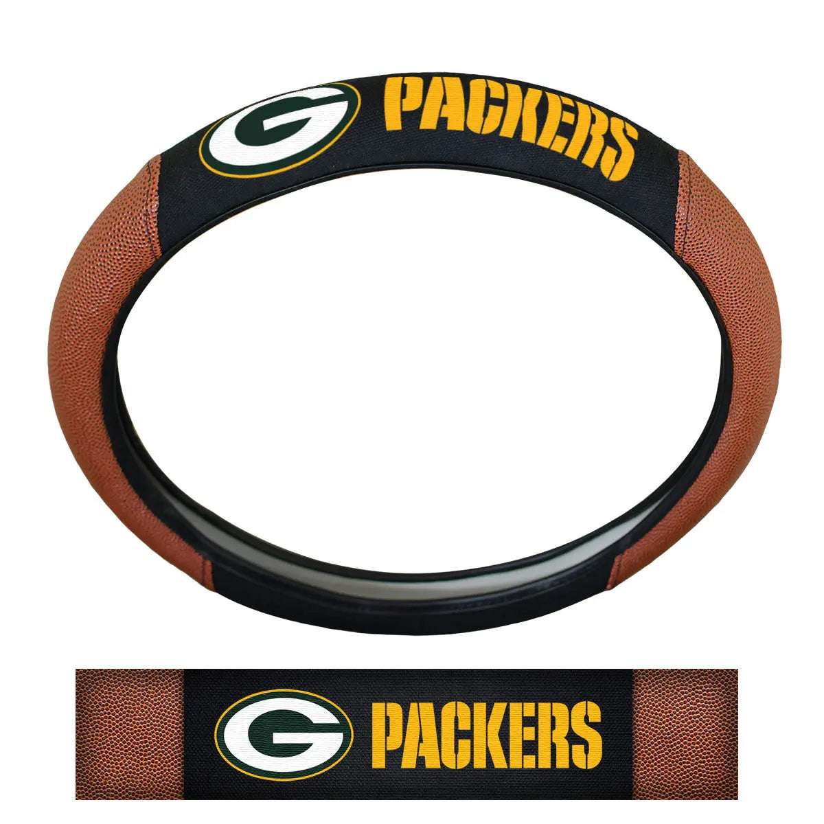 Fanmats Green Bay Packers Sports Grip Steering Wheel Cover Fanmats