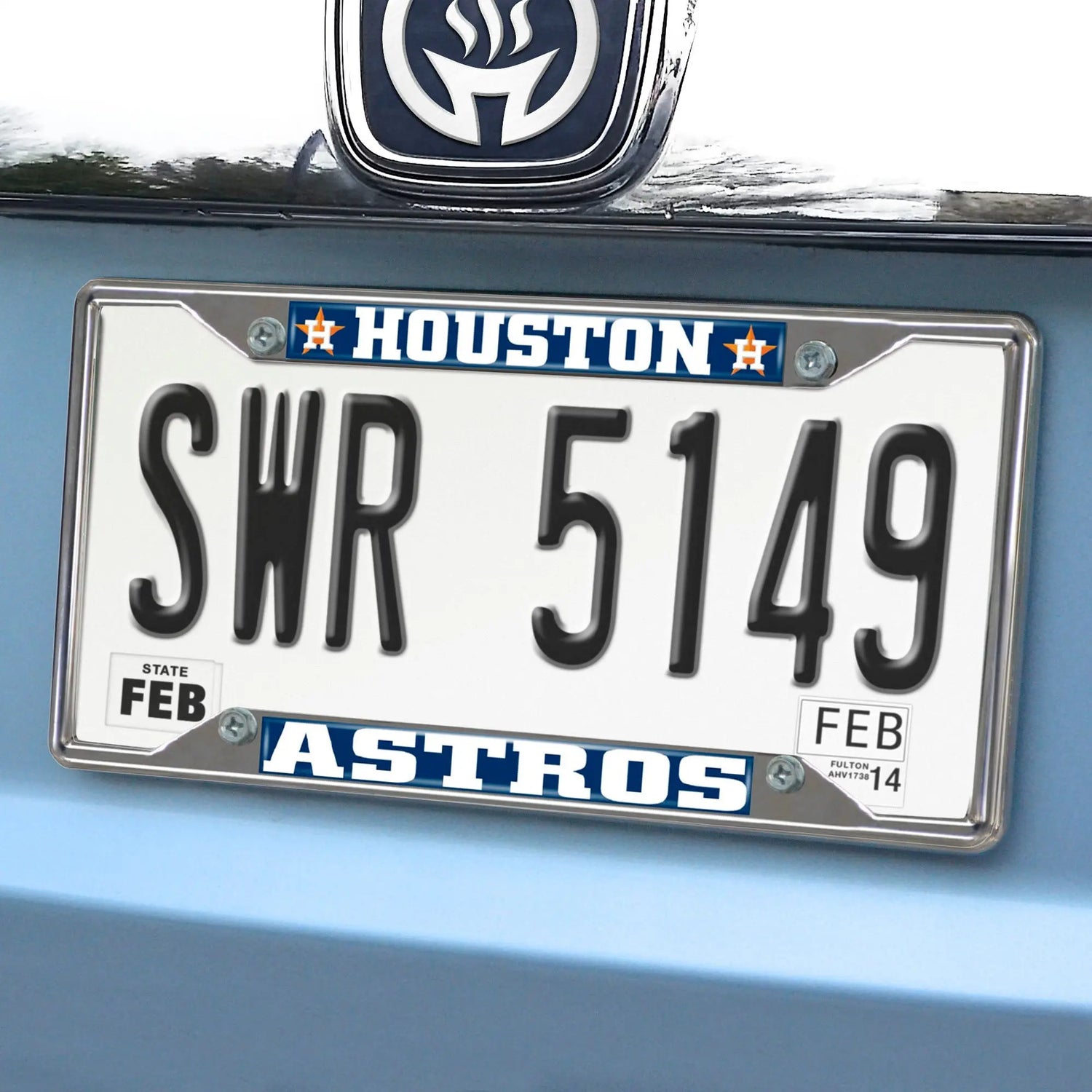 Fanmats Houston Astros License Plate Frame Fanmats