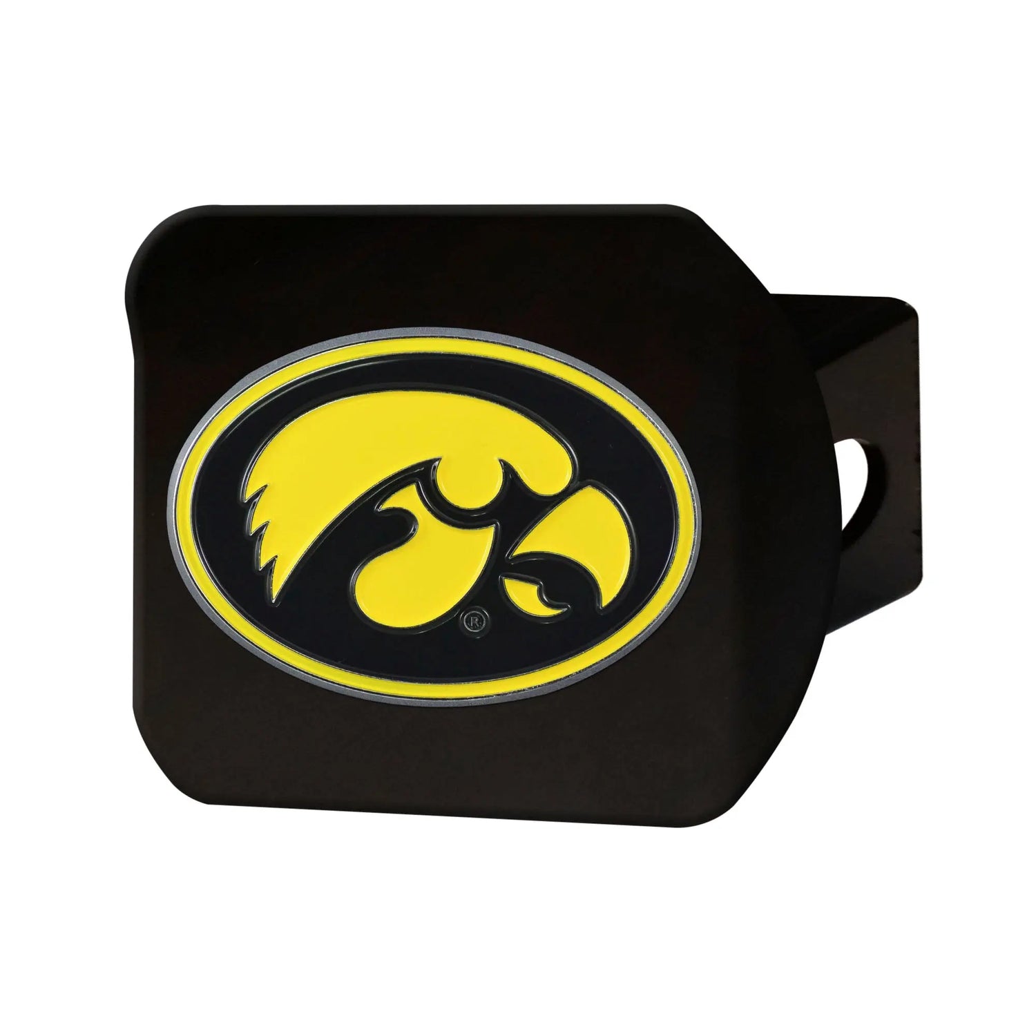 Fanmats Iowa Hawkeyes Color Hitch Cover - Black Fanmats