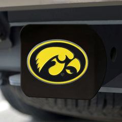 Fanmats Iowa Hawkeyes Color Hitch Cover - Black Fanmats