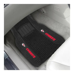 Fanmats Kansas City Chiefs 2pc Deluxe Car Mat Set Fanmats