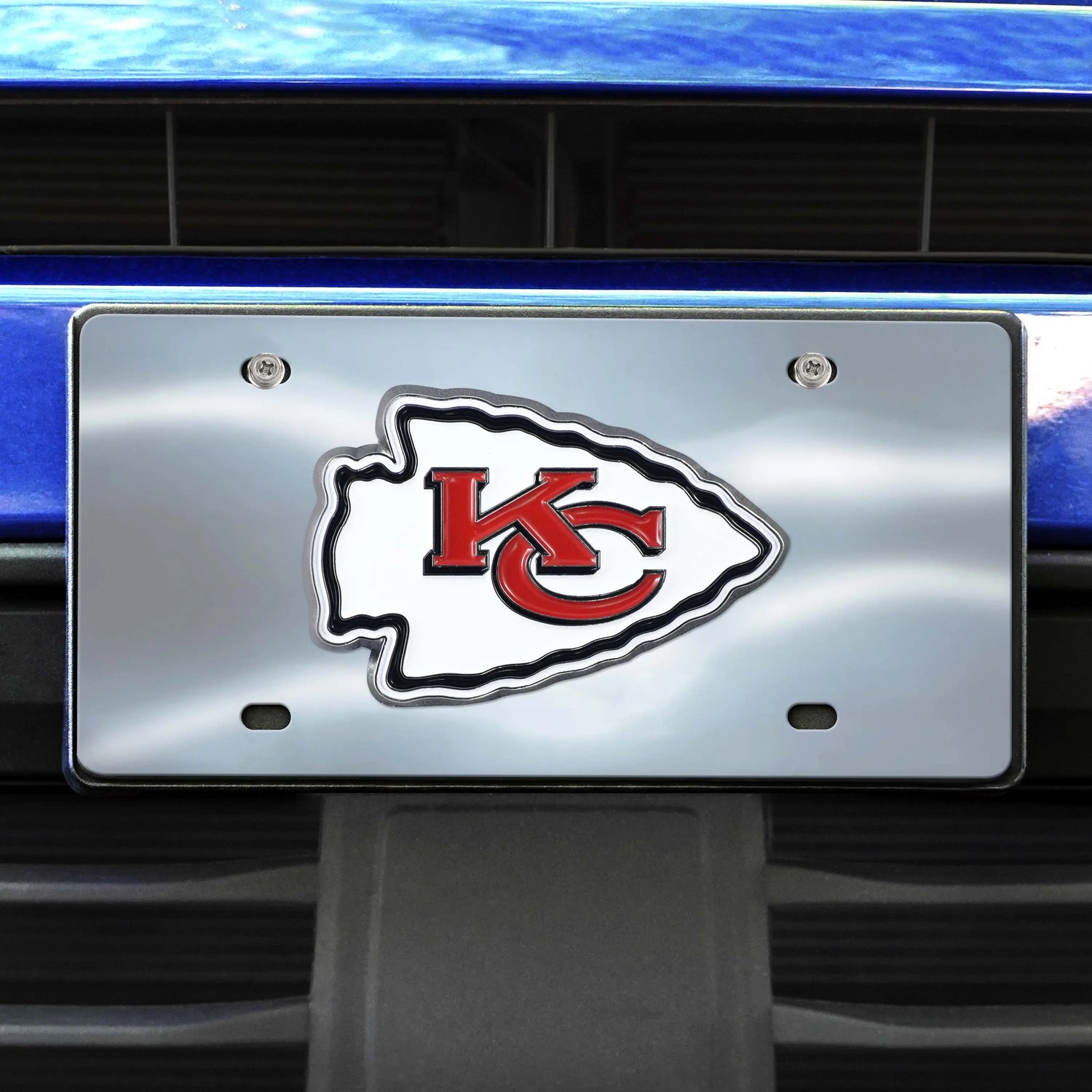 Fanmats Kansas City Chiefs Diecast License Plate Fanmats