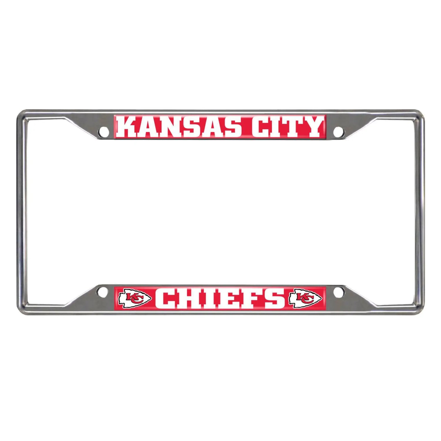 Fanmats Kansas City Chiefs License Plate Frame Fanmats