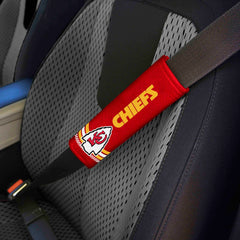 Fanmats Kansas City Chiefs Rally Seatbelt Pad - Pair Fanmats