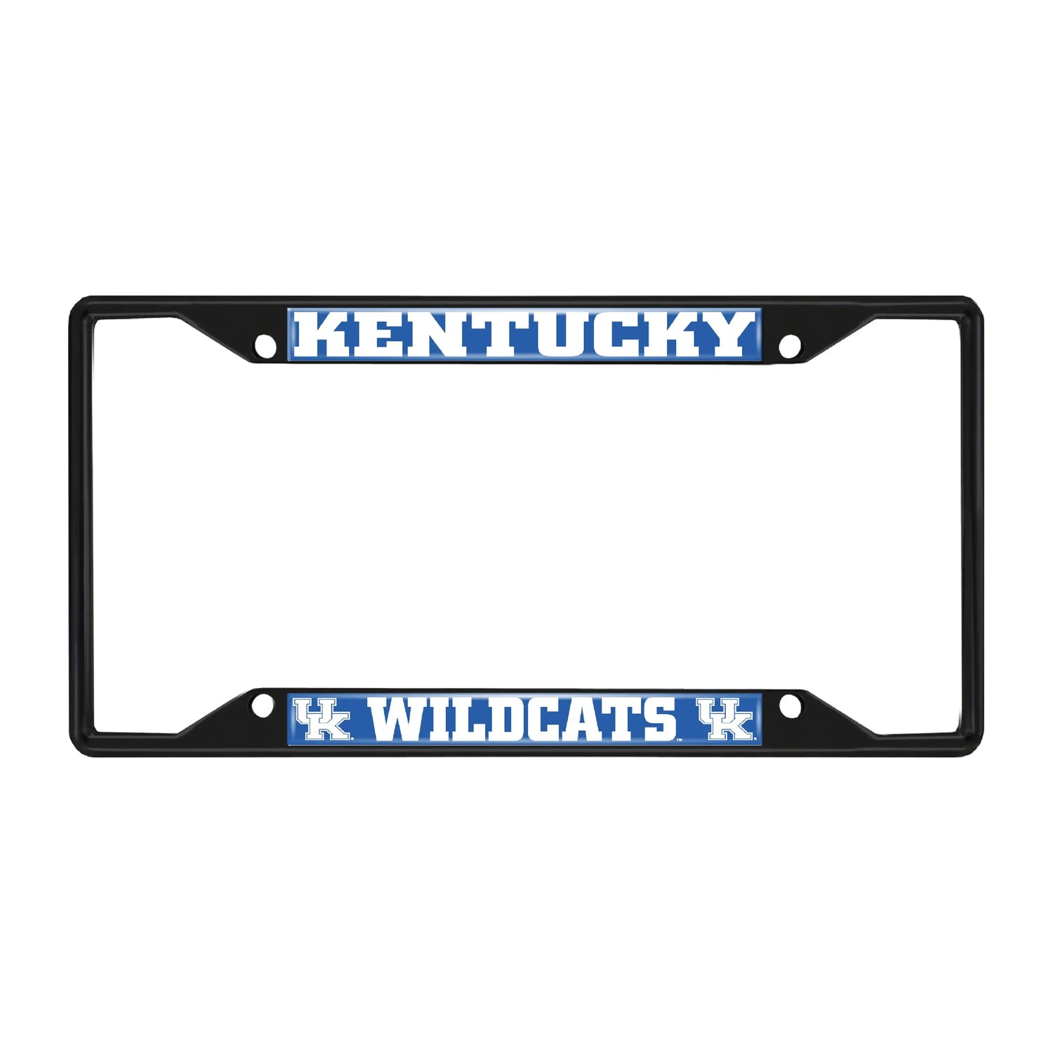 Fanmats Kentucky Wildcats License Plate Frame - Black Fanmats