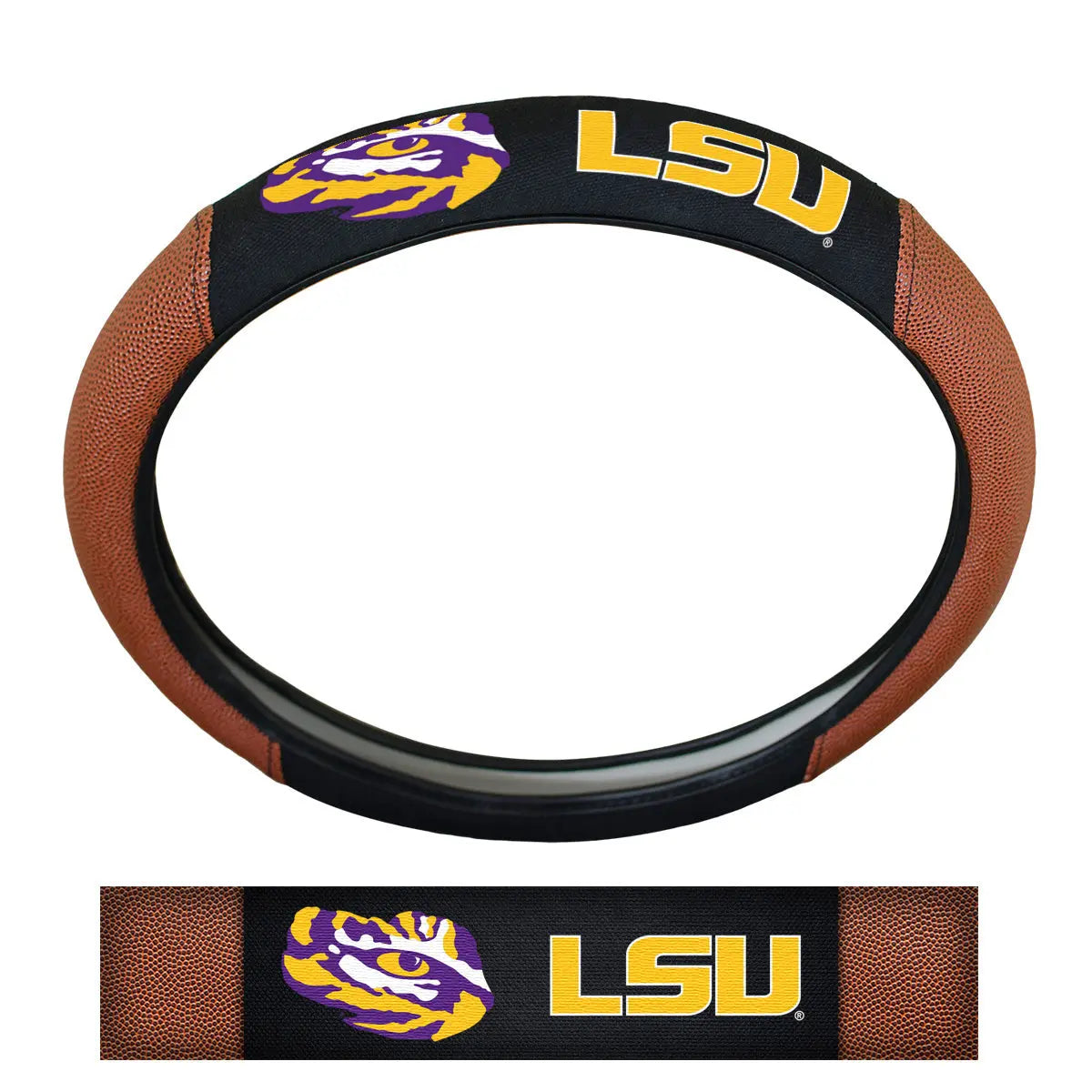 Fanmats LSU Tigers Sports Grip Steering Wheel Cover Fanmats