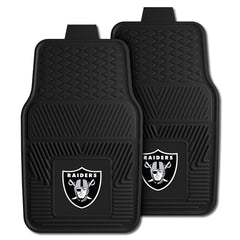 Fanmats Las Vegas Raiders 2pc Vinyl Car Mat Set Fanmats