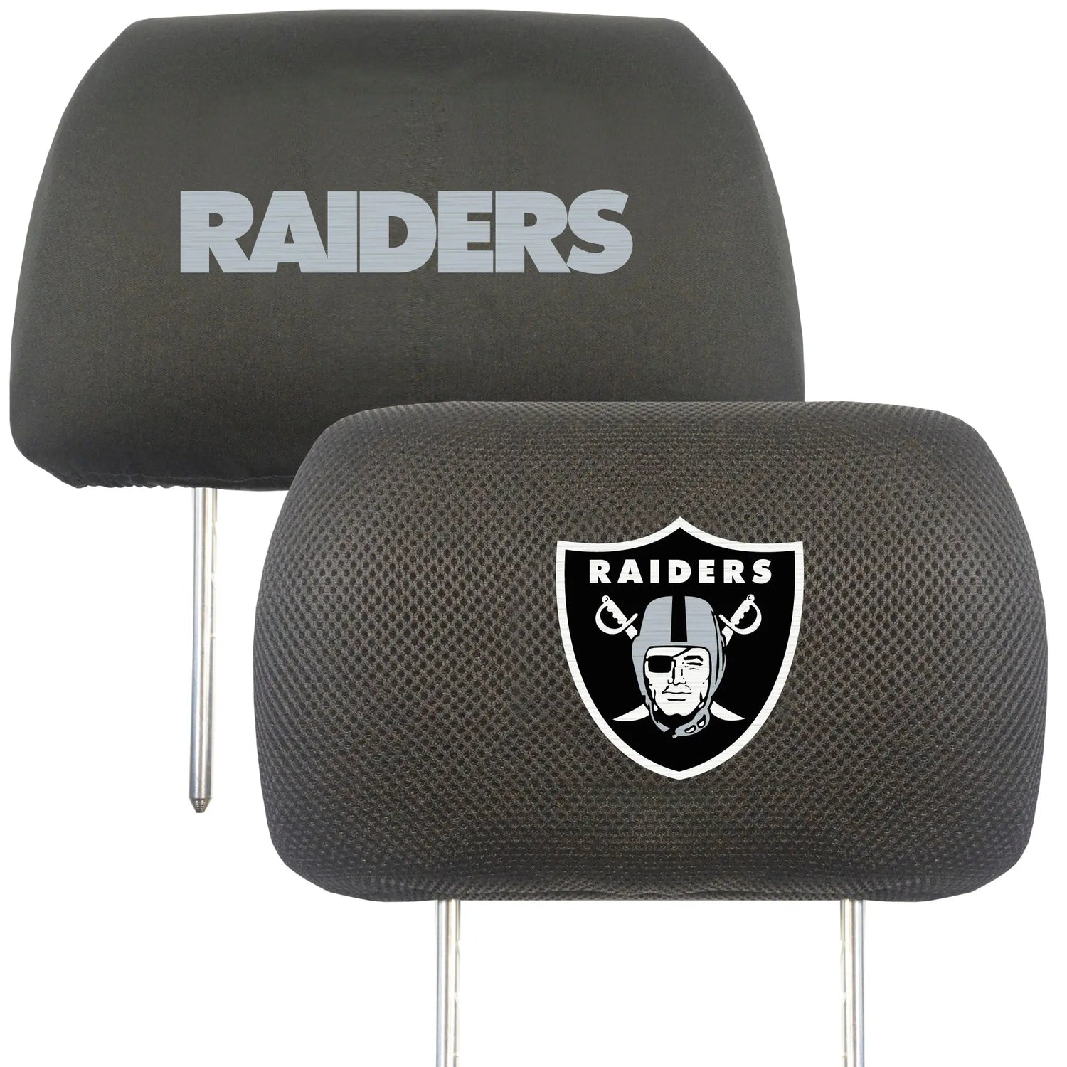 Fanmats Las Vegas Raiders Headrest Cover Fanmats