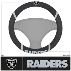 Fanmats Las Vegas Raiders Steering Wheel Cover Fanmats