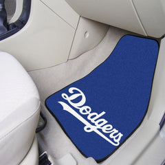 Fanmats Los Angeles Dodgers 2pc Carpet Car Mat Set Fanmats