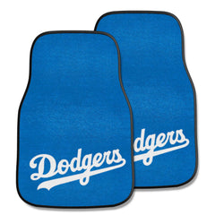 Fanmats Los Angeles Dodgers 2pc Carpet Car Mat Set Fanmats