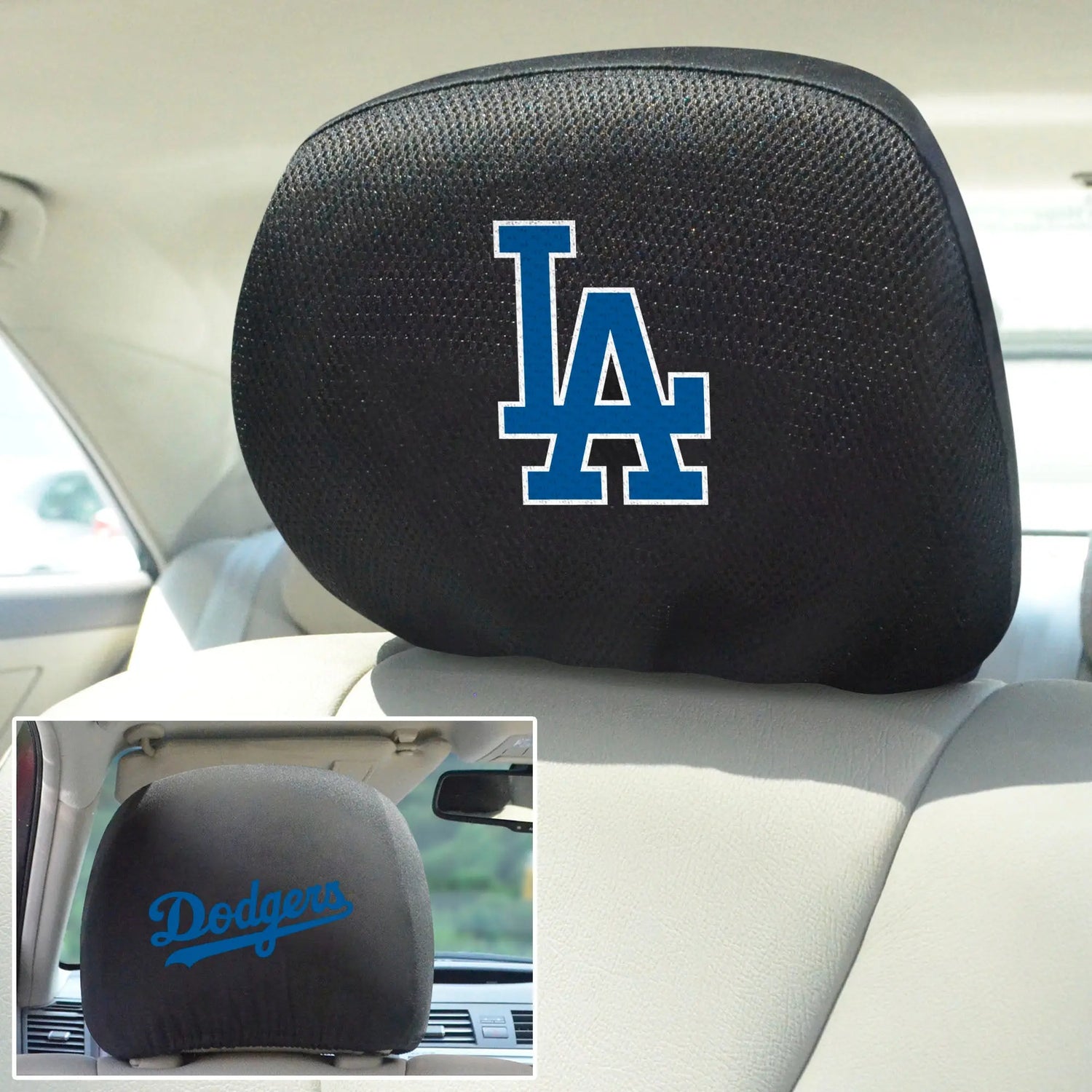 Fanmats Los Angeles Dodgers Headrest Cover Fanmats