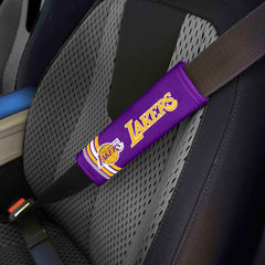 Fanmats Los Angeles Lakers Rally Seatbelt Pad - Pair Fanmats