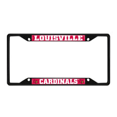 Fanmats Louisville Cardinals License Plate Frame - Black Fanmats