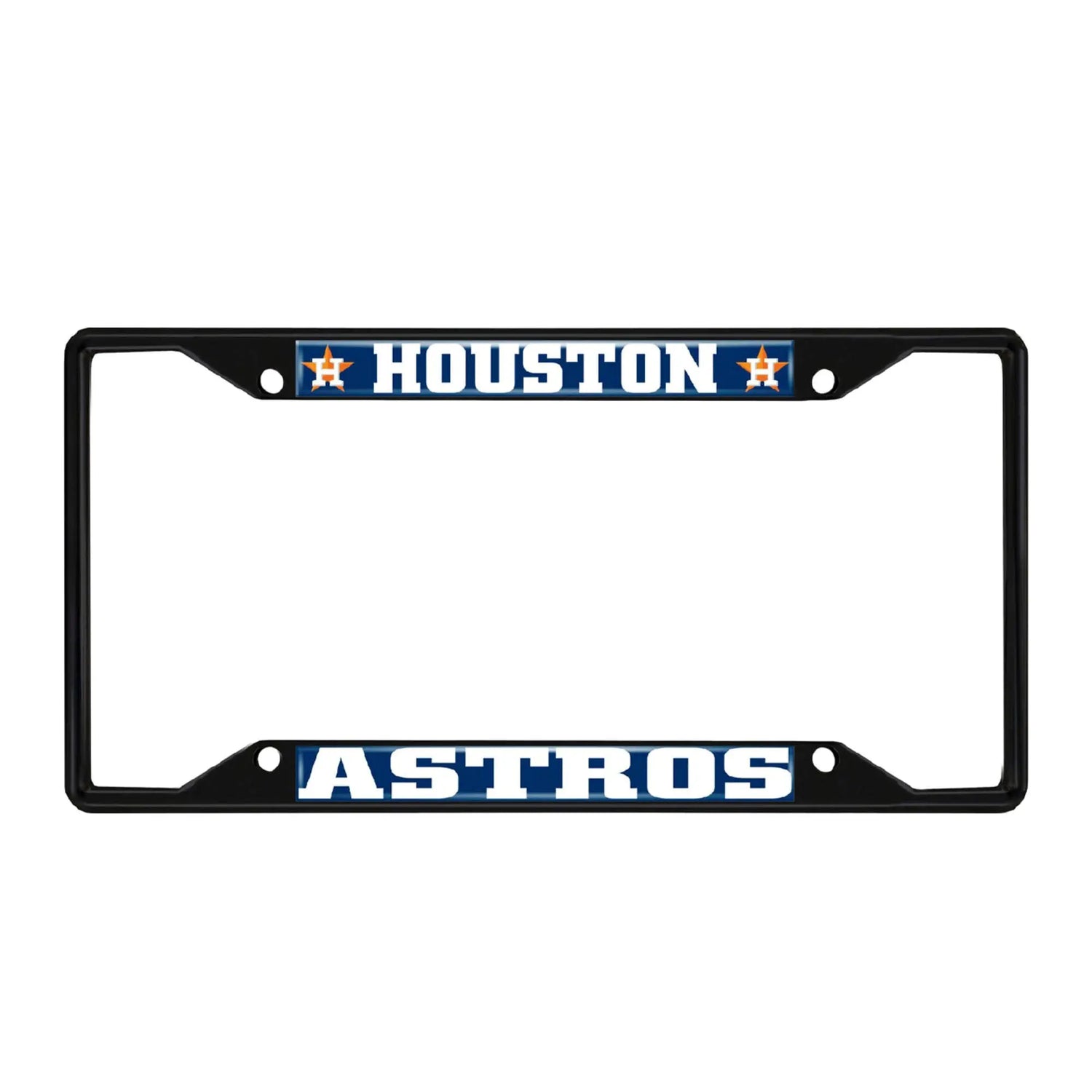 Fanmats MLB Houston Astros License Plate Frame - Black Fanmats