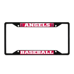 Fanmats MLB Los Angeles Angels License Plate Frame - Black Fanmats