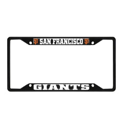 Fanmats MLB San Francisco Giants License Plate Frame - Black Fanmats