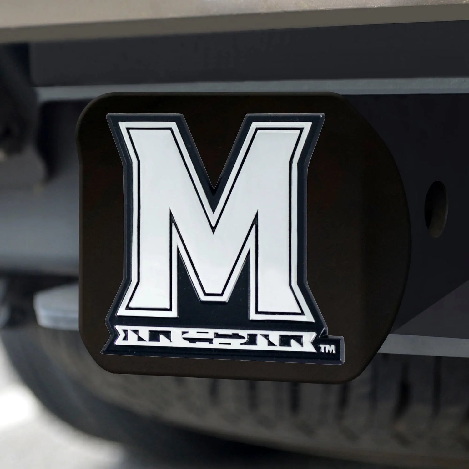 Fanmats Maryland Terrapins Hitch Cover - Black Fanmats