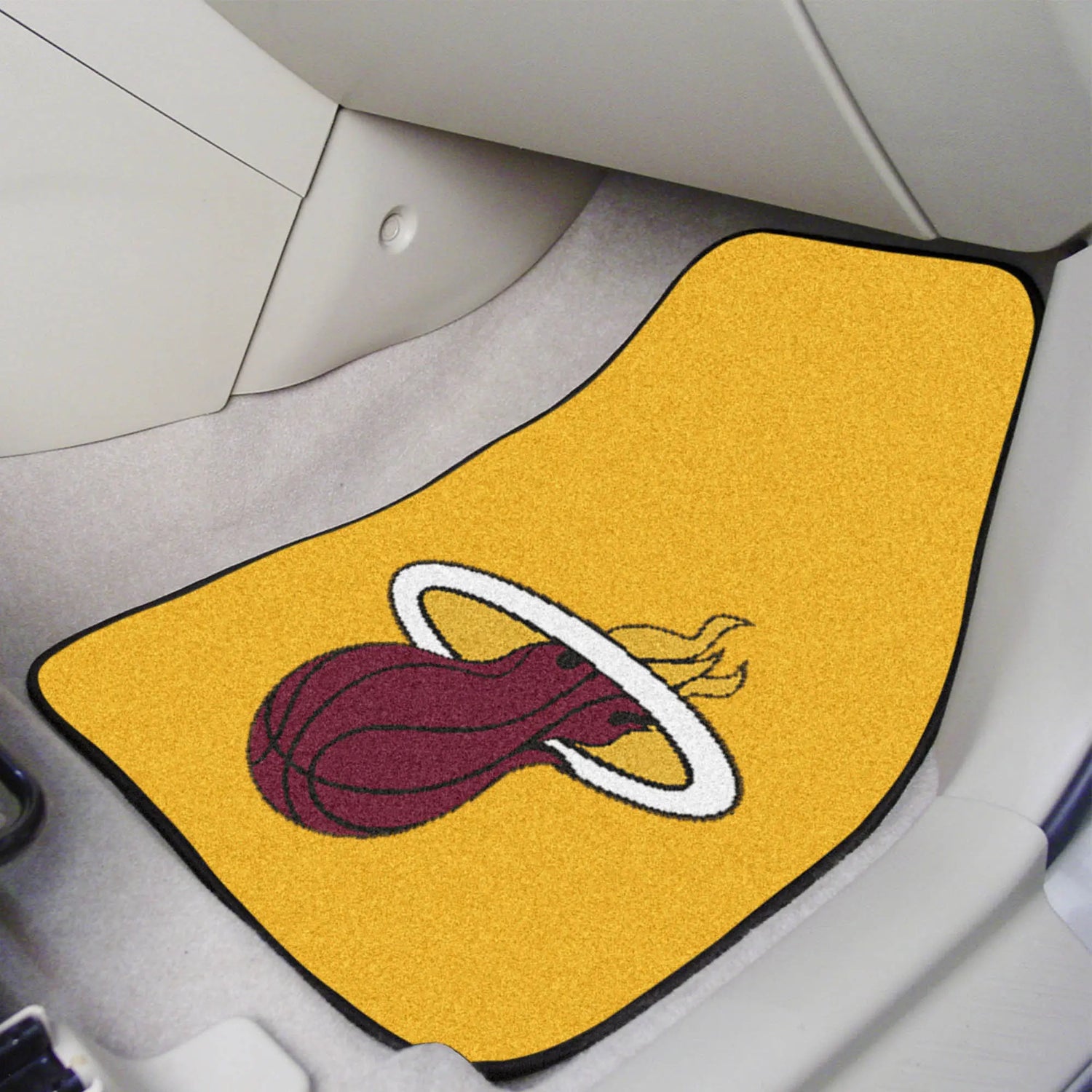 Fanmats Miami Heat 2pc Carpet Car Mat Set Fanmats