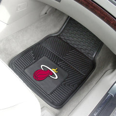 Fanmats Miami Heat 2pc Vinyl Car Mat Set Fanmats