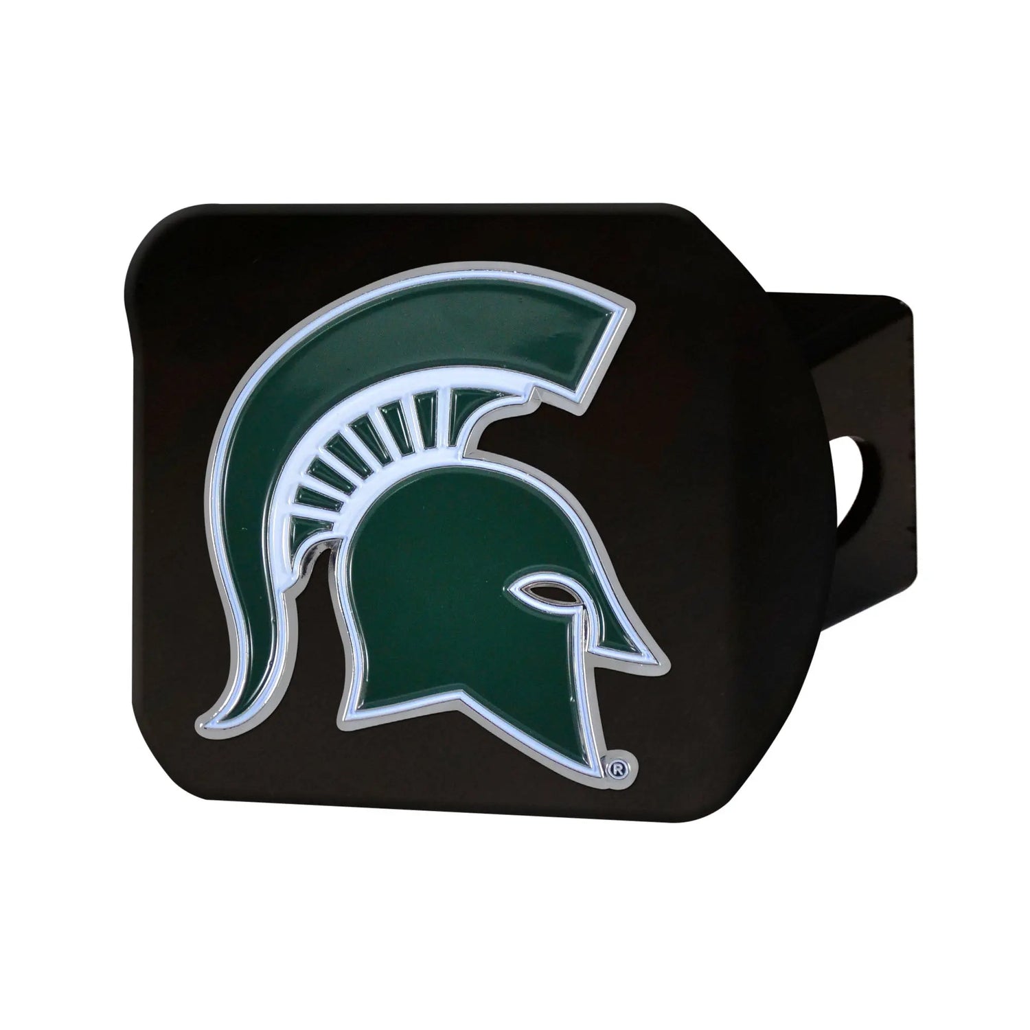 Fanmats Michigan State Spartans Color Hitch Cover - Black Fanmats