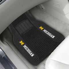 Fanmats Michigan Wolverines 2pc Deluxe Car Mat Set Fanmats