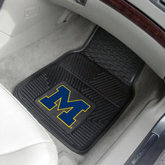 Fanmats Michigan Wolverines 2pc Vinyl Car Mat Set Fanmats