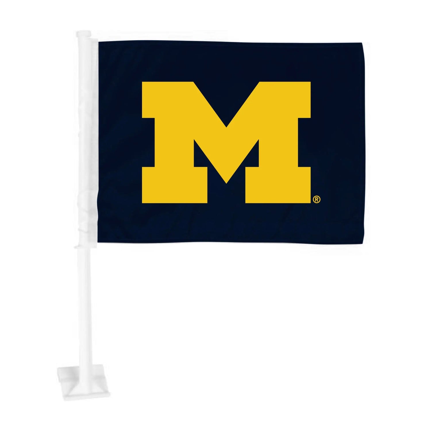 Fanmats Michigan Wolverines Car Flag - PinkPro Beauty Supply